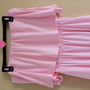 Pink summer dress